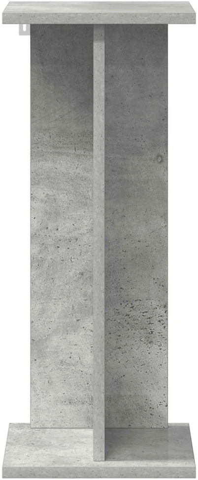 Augalų stovas Betono pilka 25 x 25,5 x 60,5 cm Apdirbta mediena