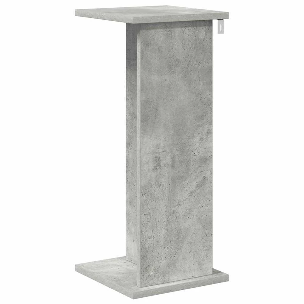 Augalų stovas Betono pilka 25 x 25,5 x 60,5 cm Apdirbta mediena