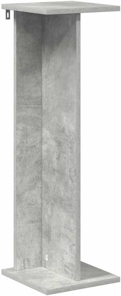 Augalų stovas Betono pilka 25 x 25,5 x 80,5 cm Apdirbta mediena