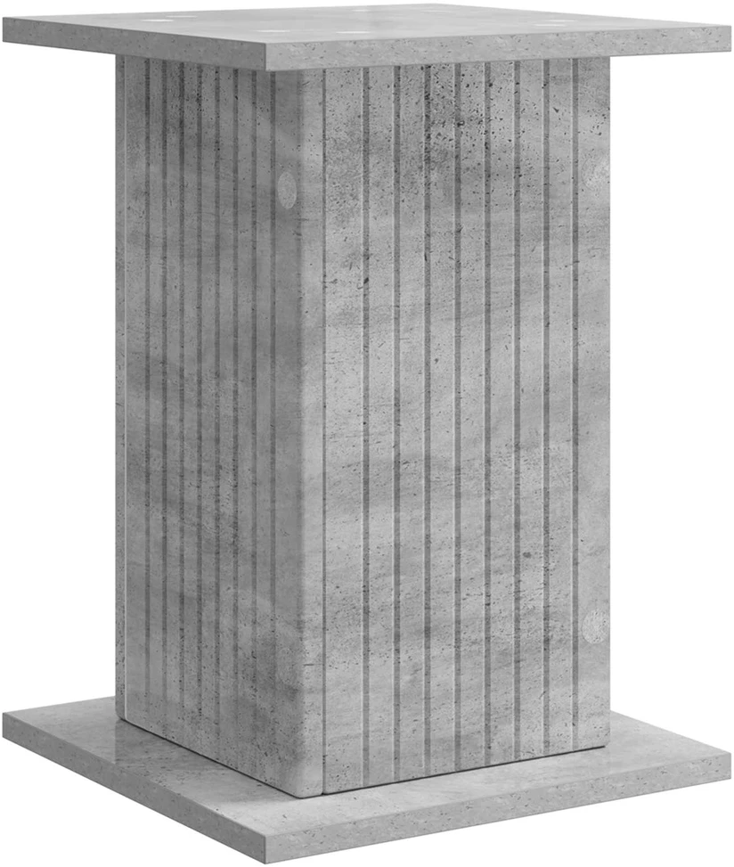 Augalų stovas Betono pilka 30,5 x 30 x 43 cm Apdirbta mediena