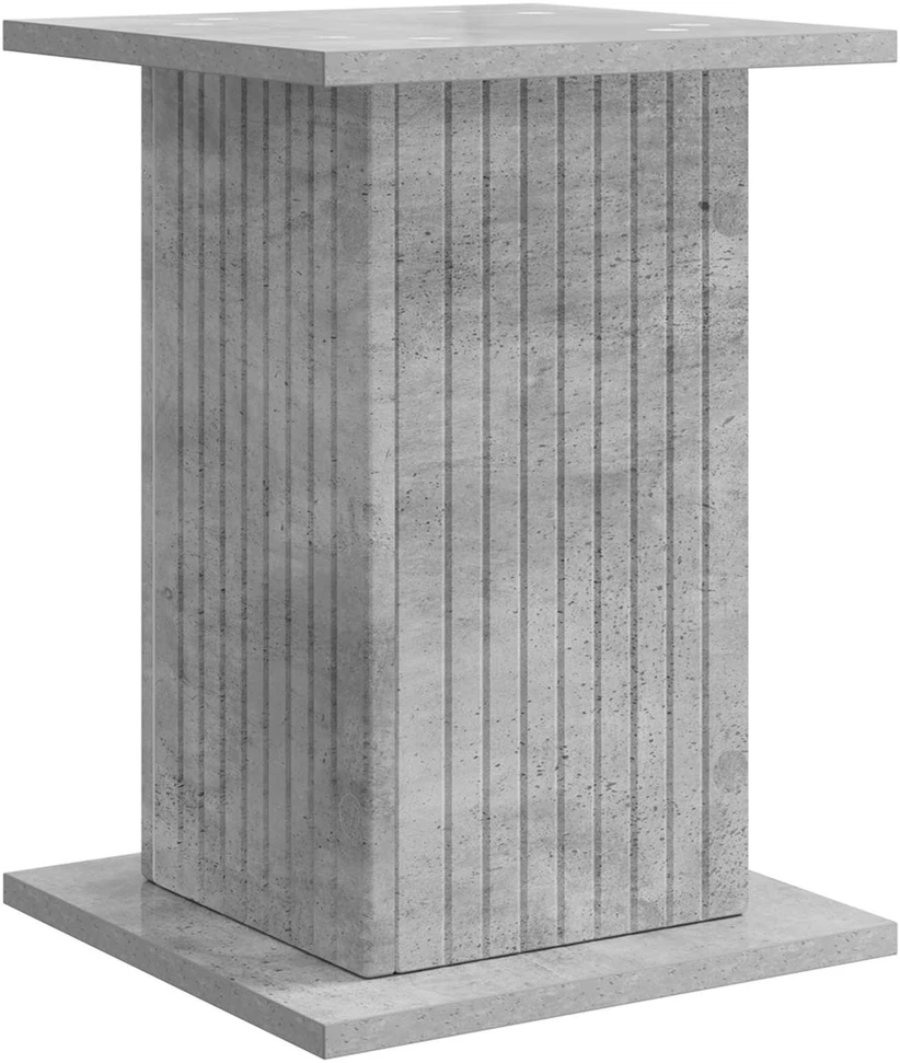 Augalų stovas Betono pilka 30,5 x 30 x 43 cm Apdirbta mediena