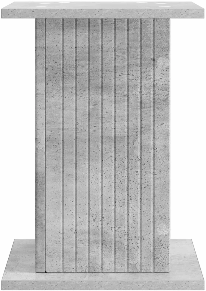 Augalų stovas Betono pilka 30,5 x 30 x 43 cm Apdirbta mediena