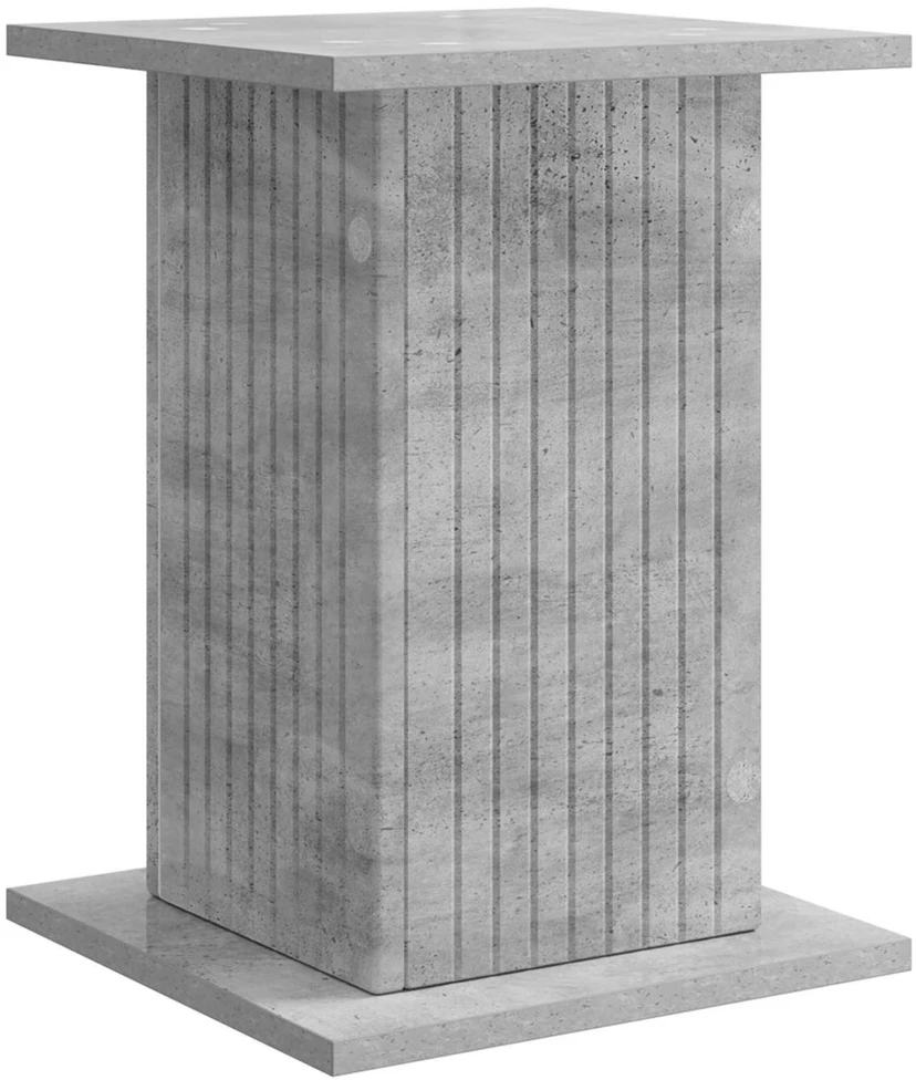 Augalų stovas Betono pilka 30,5 x 30 x 43 cm Apdirbta mediena