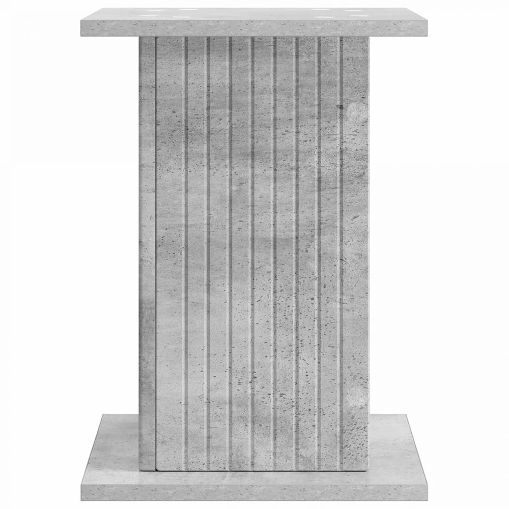 Augalų stovas Betono pilka 30,5 x 30 x 43 cm Apdirbta mediena
