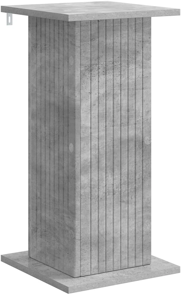 Augalų stovas Betono pilka 30,5 x 30 x 60,5 cm Apdirbta mediena