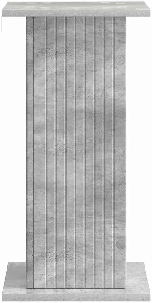 Augalų stovas Betono pilka 30,5 x 30 x 60,5 cm Apdirbta mediena