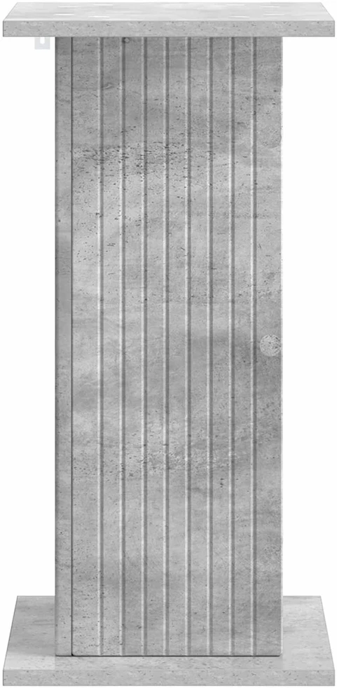 Augalų stovas Betono pilka 30,5 x 30 x 60,5 cm Apdirbta mediena