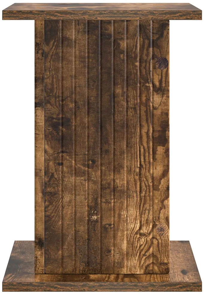Augalų stovas Dūminio ąžuolo 30,5 x 30 x 43 cm Apdirbta mediena