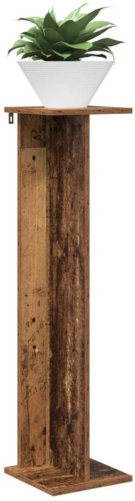 Augalų stovas Sendintos medienos 25 x 25,5 x 100,5 cm