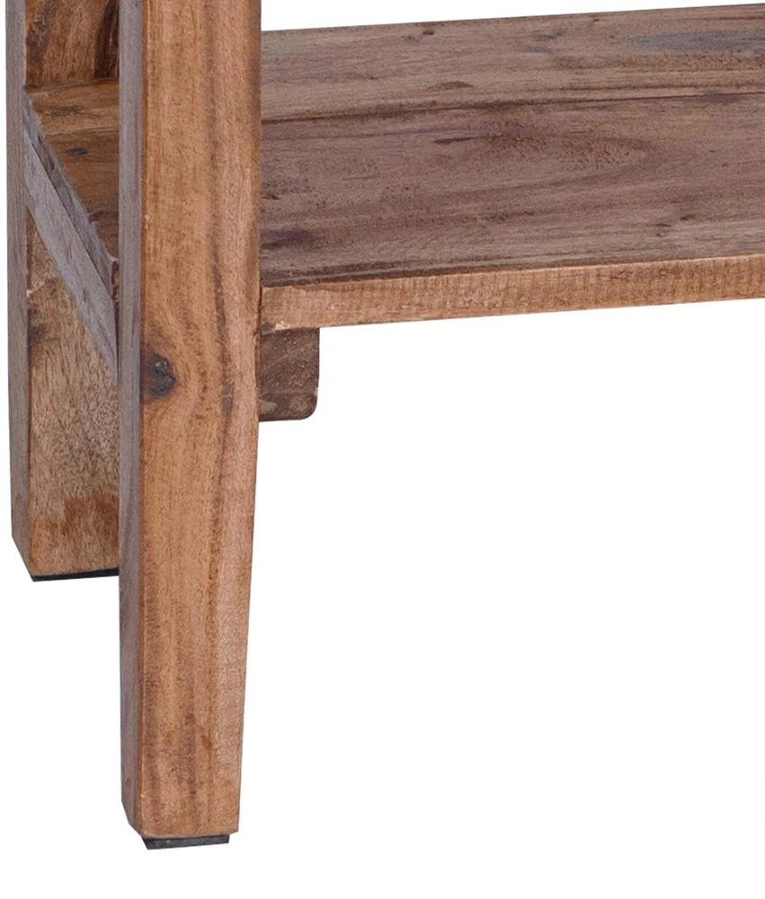 Augalų stovas Ruda 40 x 30 x 70 cm Mahogany Medis