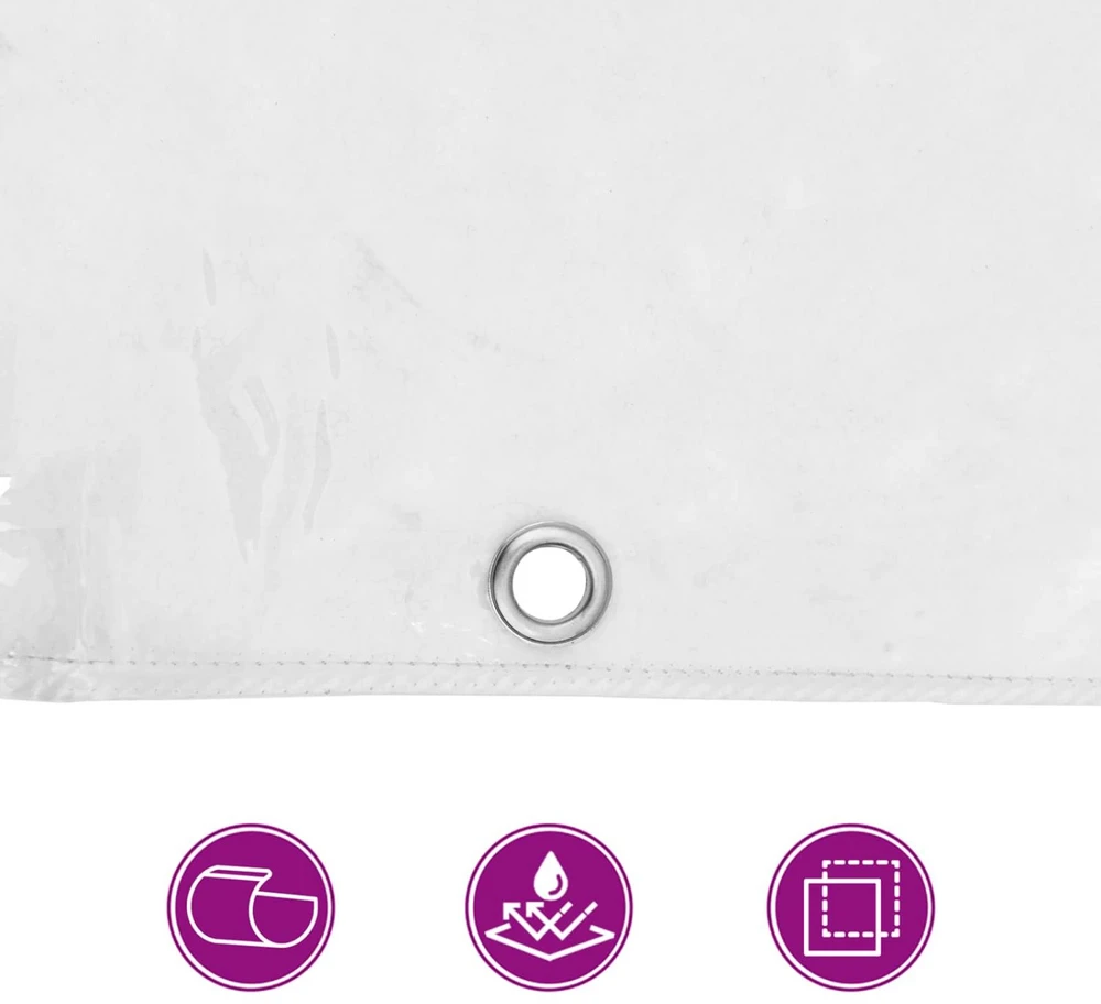 Augalų uždangalas 1,5 x 20 m PVC Skaidrus