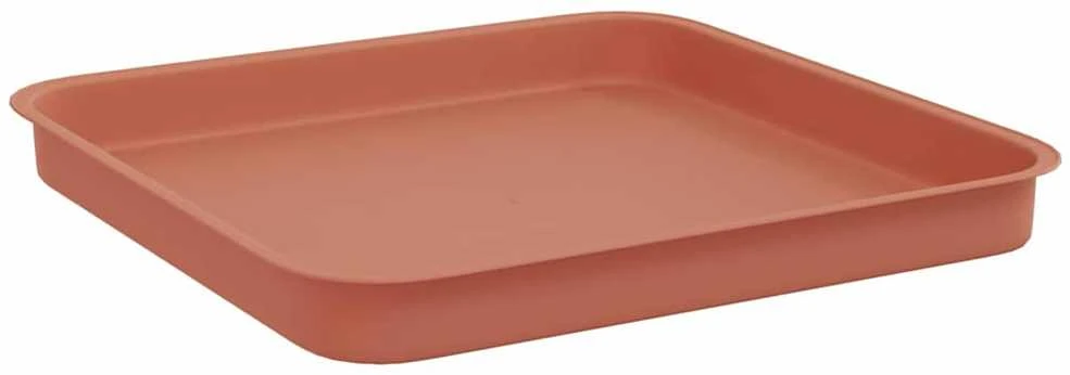 Augalų vazonai 24 vnt. Raudona plyta Plastmasė