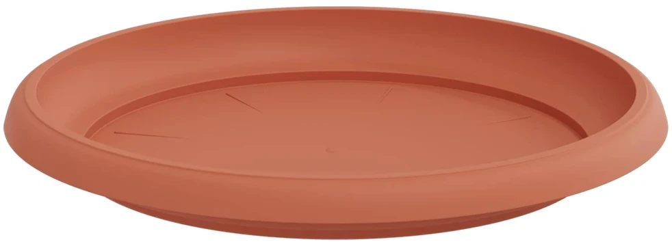 Augalų vazonai 24 vnt. Raudona plyta Ø 30 x 25 cm Plastmasė