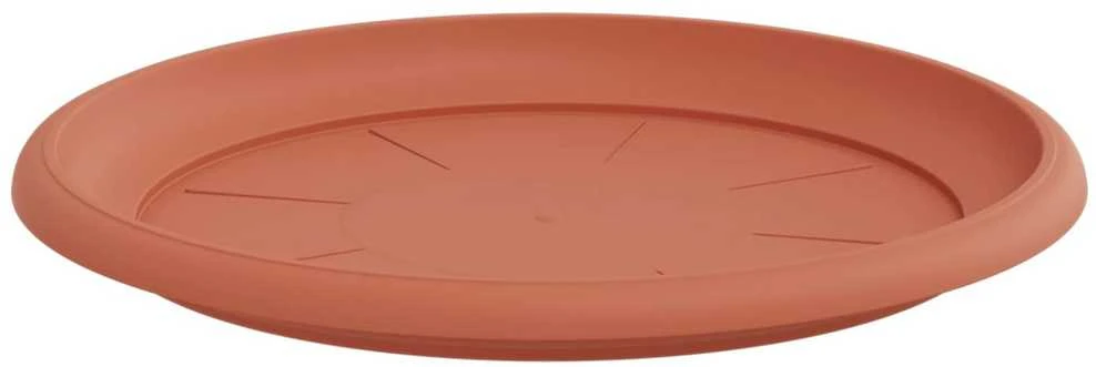 Augalų vazonai 6 vnt. Raudona plyta Ø 39 x 32 cm Plastmasė