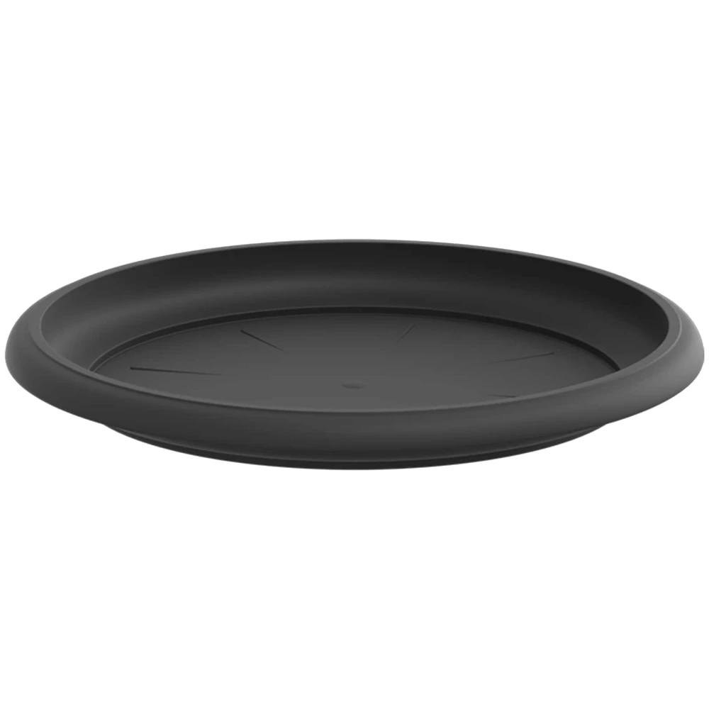 Augalų vazonai 6 vnt. Juoda Ø 26 x 21.5 cm Plastmasė