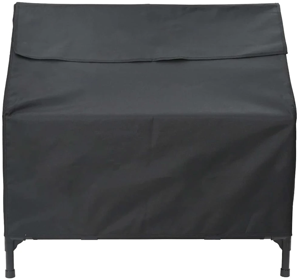 Augintinių namas Juoda 110 x 75 x 90 cm Plienas