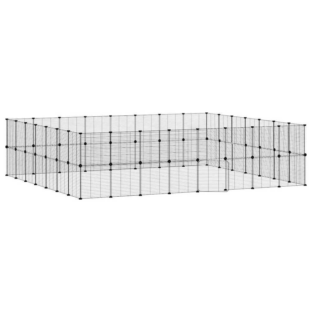 Augintinių narvas, 60 segmentų, juodas, 35x35cm, plienas