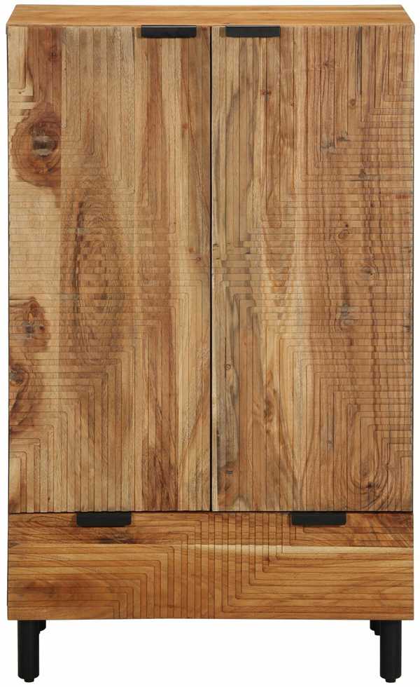 Aukštas spintelė Ruda 60 x 33 x 100 cm Kietas mango medis