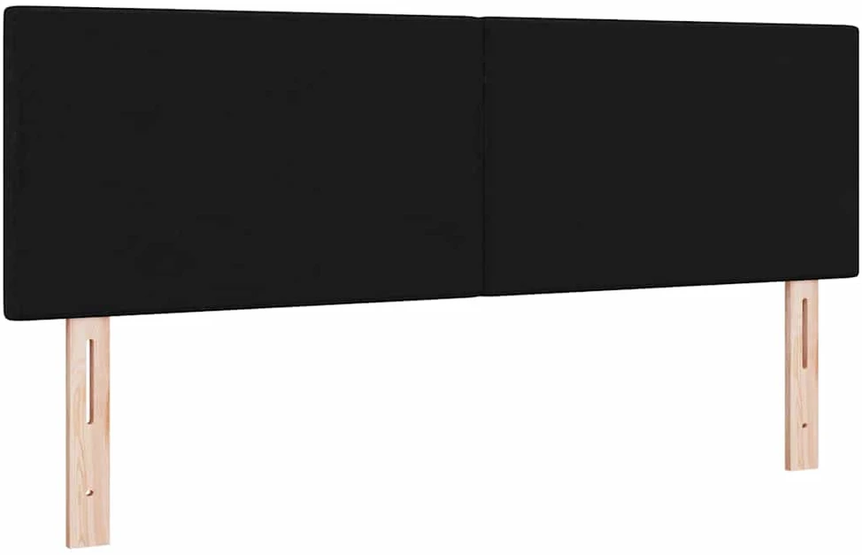 Aukščio reguliuojamas atlošas Juodas 144 cm audinys