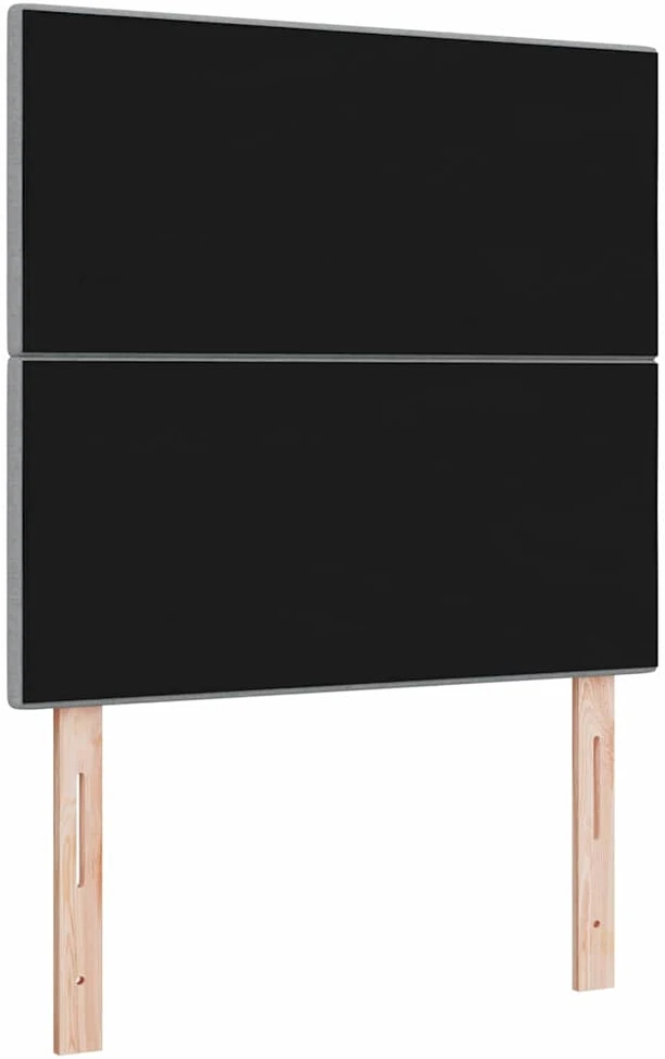 Aukščio reguliuojamas atlošas Šviesiai pilka 90 cm audinys