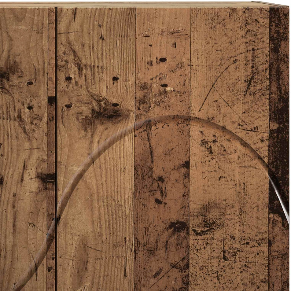Aukšta komoda Ąžuolo mediena 79 x 41 x 151 cm Apdirbta mediena