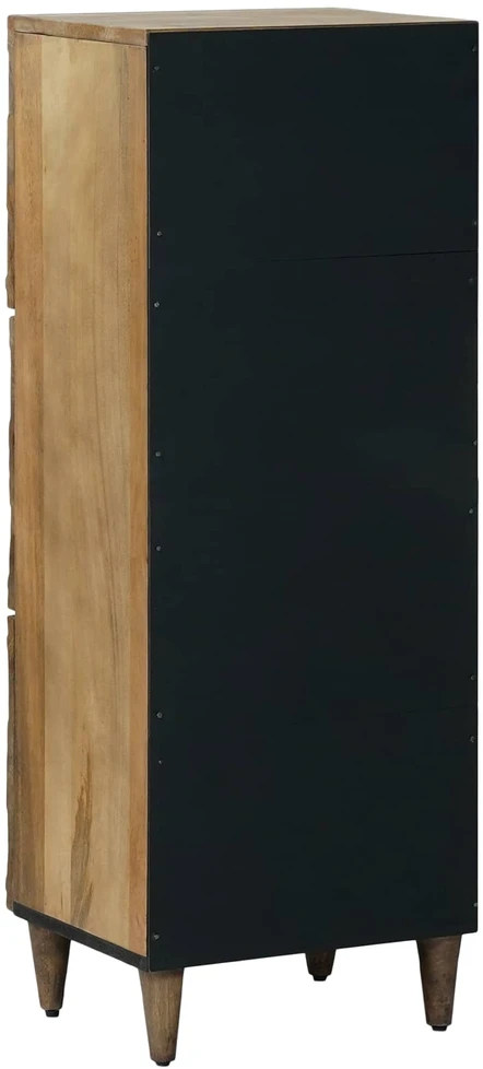 Aukšta lenta Ruda 40 x 33,5 x 110 cm Kietas mango medis