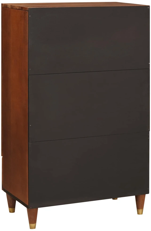 Aukšta lenta Ruda 60 x 33,5 x 100 cm Kietas mango medis