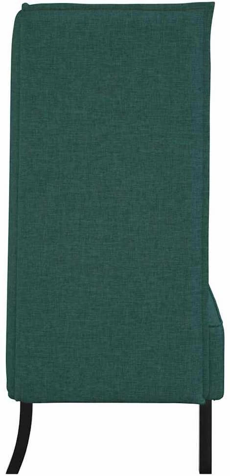 Aukštos nugaros sofa Tamsiai žalia 109 x 56 x 121 cm audinys