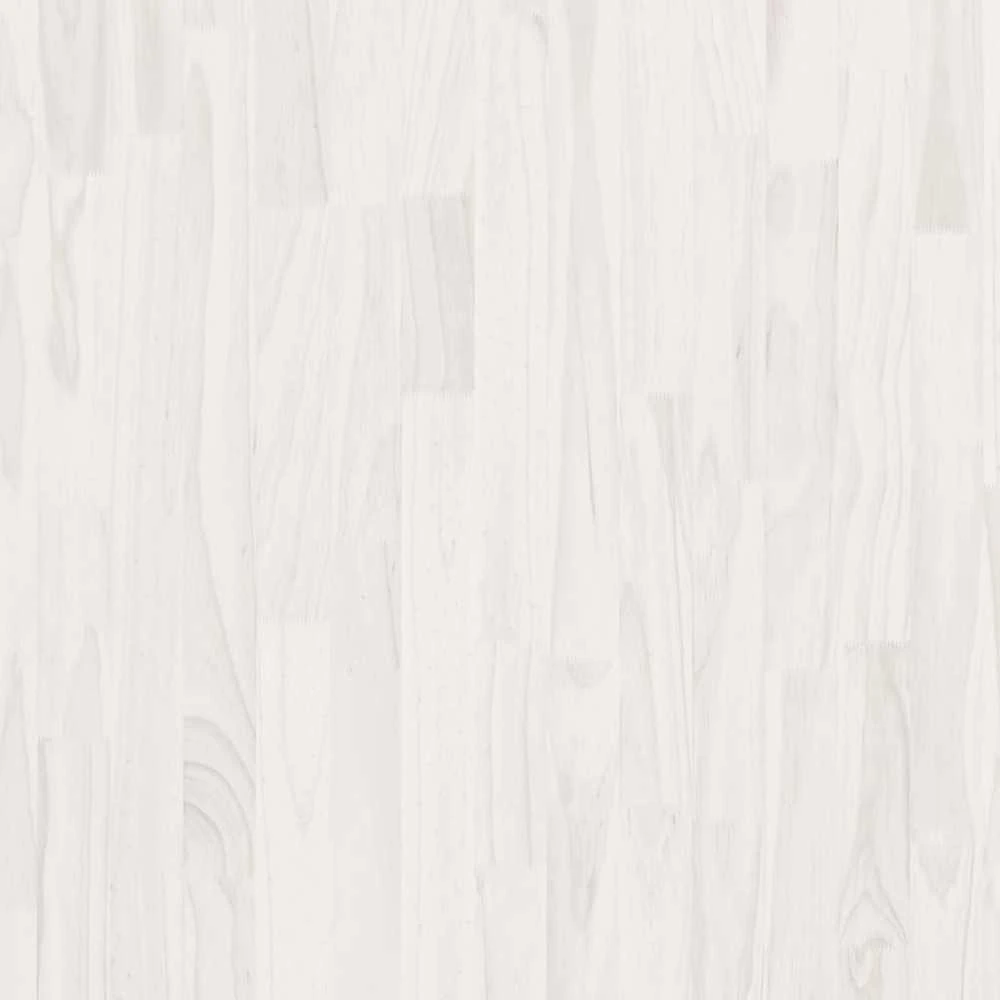 Aukšta spintelė, baltos spalvos, 80x30x210cm, pušies masyvas