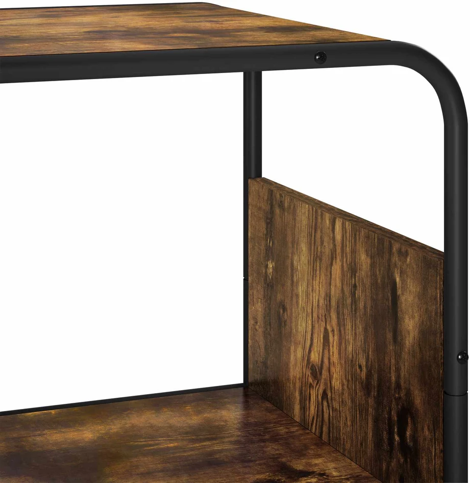 Aukšta spintelė Dūminio ąžuolo 80 x 37.5 x 144 cm
