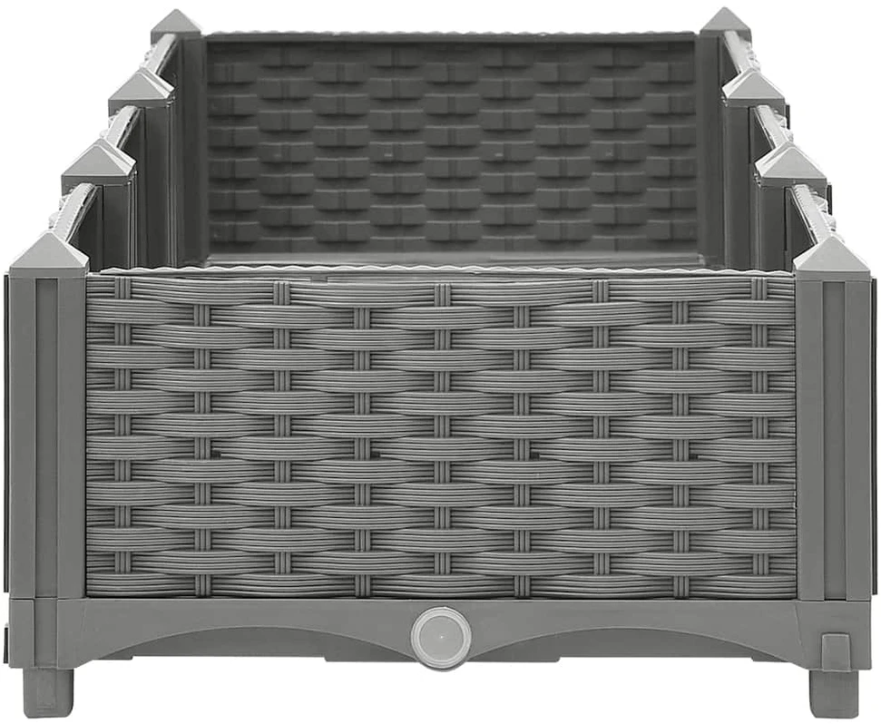 Aukštas lovelis, 120x40x23cm, polipropilenas