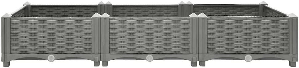 Aukštas lovelis, 120x40x23cm, polipropilenas
