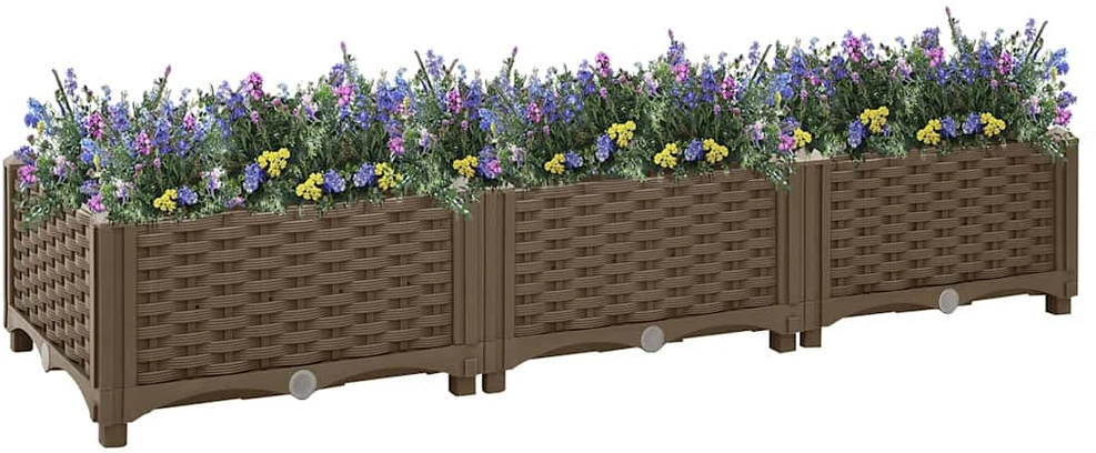 Aukštas lovelis, 120x40x23cm, polipropilenas