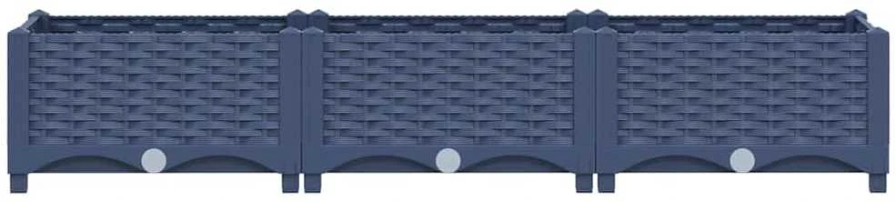 Aukštas lovelis, 120x40x23cm, polipropilenas