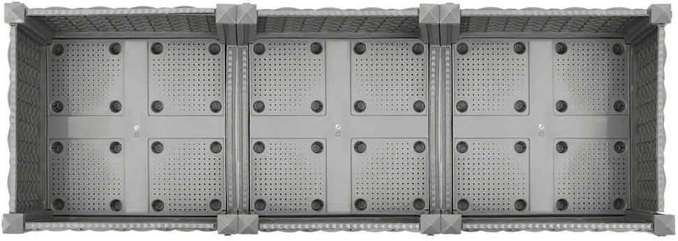 Aukštas lovelis, 120x40x23cm, polipropilenas