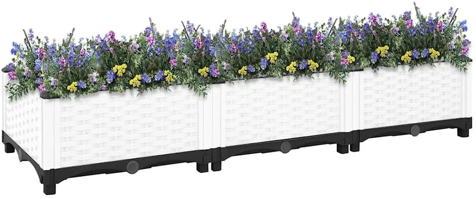 Aukštas lovelis, 120x40x23cm, polipropilenas