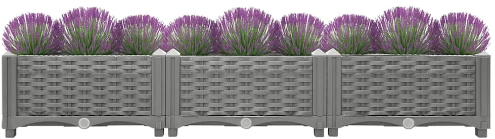 Aukštas lovelis, 120x40x23cm, polipropilenas