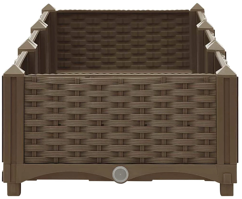 Aukštas lovelis, 120x40x23cm, polipropilenas