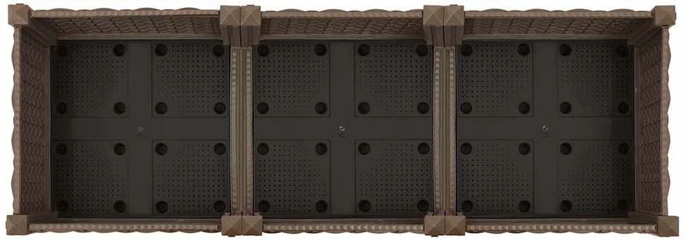 Aukštas lovelis, 120x40x23cm, polipropilenas