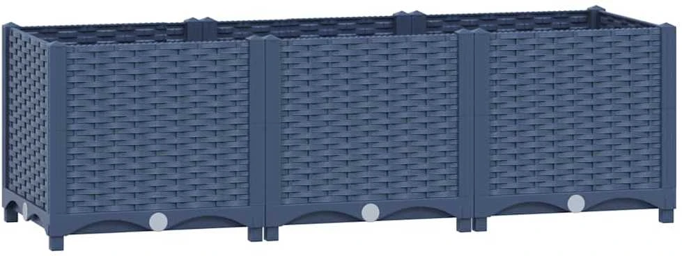 Aukštas lovelis, 120x40x38cm, polipropilenas