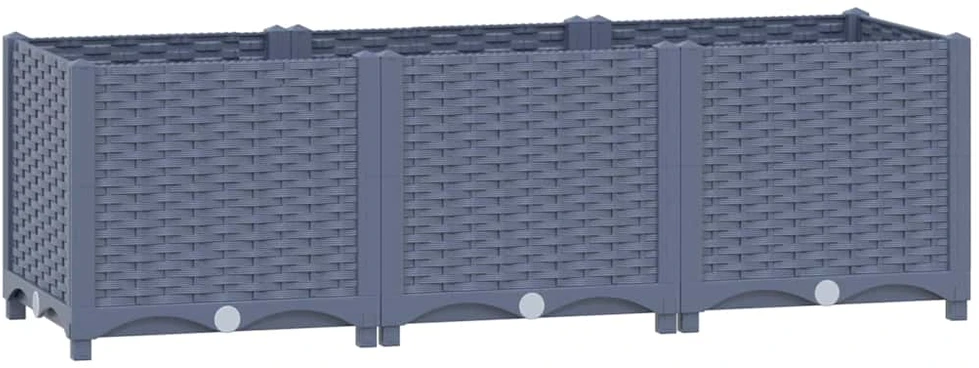 Aukštas lovelis, 120x40x38cm, polipropilenas