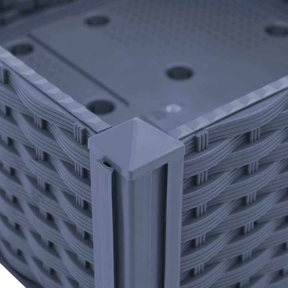 Aukštas lovelis, 120x40x38cm, polipropilenas
