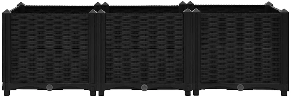 Aukštas lovelis, 120x40x38cm, polipropilenas