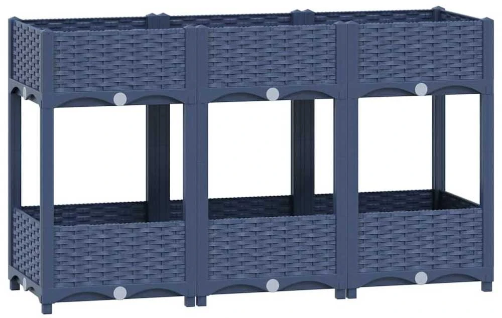 Aukštas lovelis, 120x40x71cm, polipropilenas