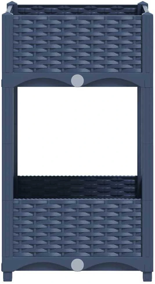 Aukštas lovelis, 120x40x71cm, polipropilenas