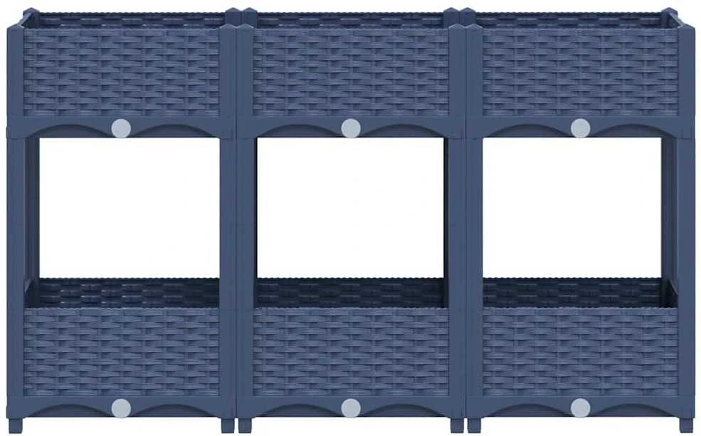Aukštas lovelis, 120x40x71cm, polipropilenas