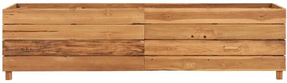 Aukštas lovelis, 150x40x38cm, perdirbtas tikmedis ir plienas