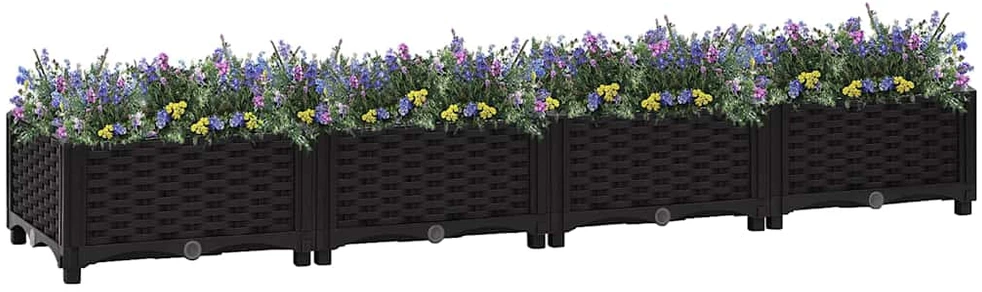 Aukštas lovelis, 160x40x23cm, polipropilenas