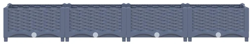 Aukštas lovelis, 160x40x23cm, polipropilenas