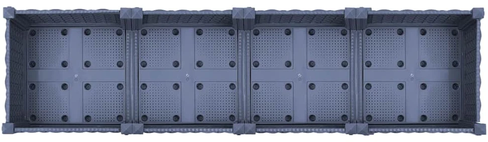 Aukštas lovelis, 160x40x23cm, polipropilenas